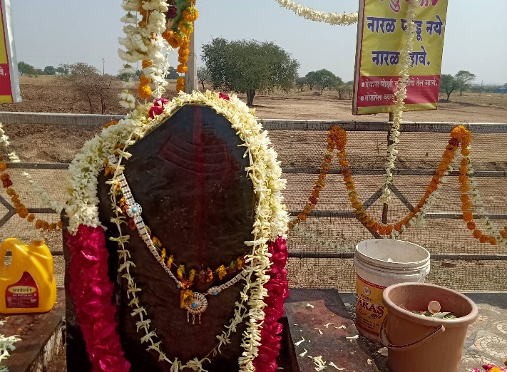 Navsacha Shanidev Mandir Devasthan in Rajewadi Halgara Nilanga Latur